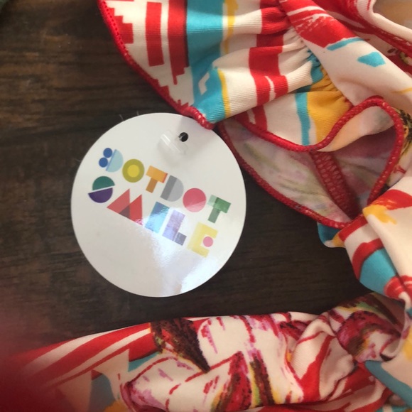 🎀 Last One 🎀 Dot Dot Smile Empire Dress 2T - Picture 3 of 6